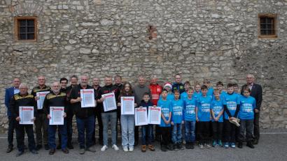 Bild: pop
Die erfolgreichen Sportler und Sportlerinnen wurden bei einer Festveranstaltung geehrt.