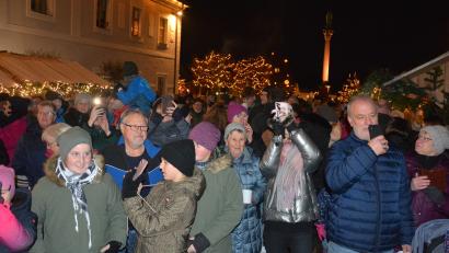 Bild: jr
Menschenmassen in der guten Stube der Stadt.