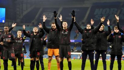 Bild: Nick Potts/PA Wire/dpa
Bayer Leverkusen kommt mit Schub aus Manchester zum Duell gegen Dortmund. (Archivfoto)