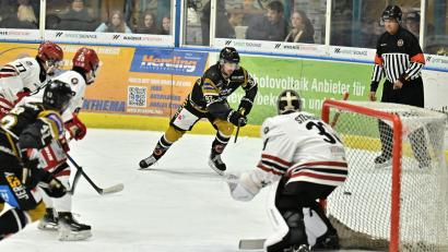 Bild: Hubert Ziegler
Am Freitagabend unterlagen die Wild Lions dem EHC Klostersee insgesamt verdient, zeigten aber erneut viel Moral.