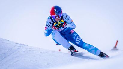 Bild: Jens Büttner/dpa
Hat sich im Olympia-Winter schwer verletzt: Lauren Macuga. (Archivbild)