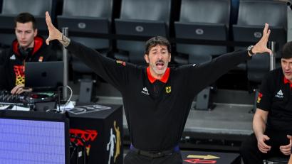 Bild: Harry Langer/dpa
Mumbru war wieder in seinem Element.