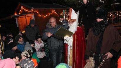 Bild: pi
"Ich bin nicht der Weihnachtsmann", weist der heiligen Nikolaus hin.