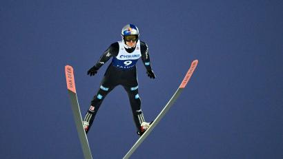 Bild: Fredrik Sandberg/TT News Agency/AP/dpa
Für Andreas Wellinger lief es diesmal besser.