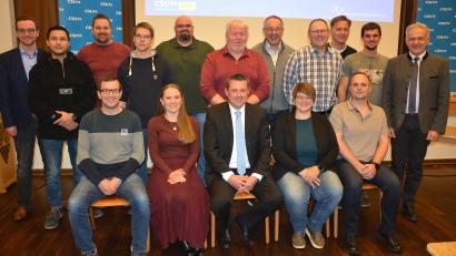 Bild: jr
Mit diesen Kandidaten will die CSU-CWG die absolute Mehrheit im Marktrat von Bad Neualbenreuth verteidigen. Vorne, Mitte: Christian Hebert.