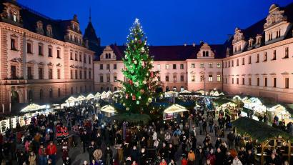 Bild: Harald Hünn
Der romantische Weihnachtsmarkt auf Schloss Thurn und Taxis.