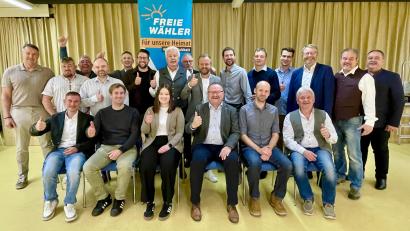 Bild: Gerhard Krones
Ihre Kandidaten für die Kommunalwahl im kommenden Frühjahr haben die Freien Wähler Freihung nominiert.