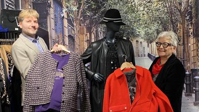 Bild: Völkl
Jonas Joswig und Seniorchefin Inge Bauer-Joswig feiern in diesem Jahr mit den Kunden "150 Jahre Mode Bauer".