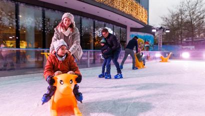 Bild: BENZ und HEINIG, Andreas Benz
Der Playmobil-FunPark lädt zum Winterzauber ein.