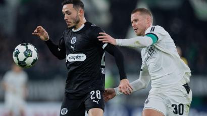 Bild: Rolf Vennenbernd/dpa
Immer auf der Hut: Gladbachs Kapitän Elvedi.