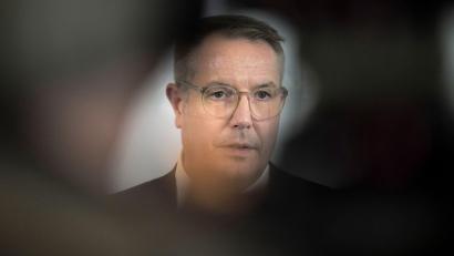 Bild: Boris Roessler/dpa
Schweitzer sprach von einer föderalen Modernisierungsagenda. (Archivfoto)