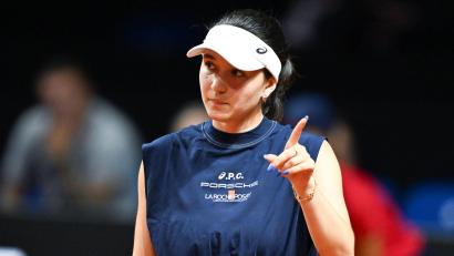 Bild: Bernd Weißbrod/dpa
Eva Lys kritisiert die lange Tennis-Saison. (Archivbild)