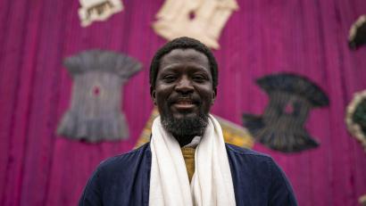 Bild: Aaron Chown/PA Wire/dpa
Ibrahim Mahama.