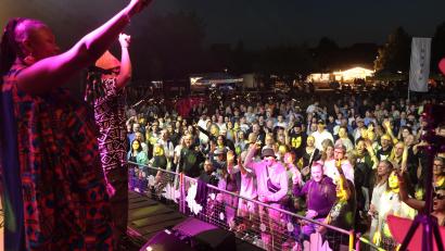 Archivbild: Wolfgang Steinbacher
Vergangenes Jahr spielten Arrested Development, die zweifachen Grammy-Gewinner aus Georgia, bei "Sommer in der Stadt". Heuer gibt es das Festival nicht.