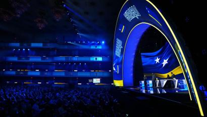 Bild: Jia Haocheng/POOL Xinhua/AP/dpa
Die Farben von  Curaçao strahlen auf der WM-Bühne.