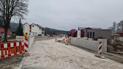 Bild: sne
Die Parksteiner Straße war am Samstag schon wieder frei befahrbar.