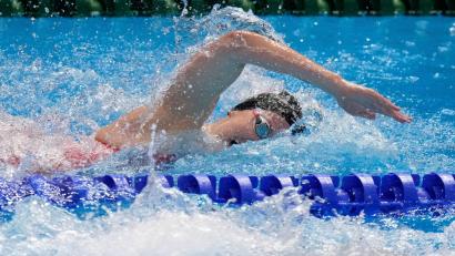 Bild: Lee Jin-man/AP/dpa
Maya Werner holte Silber über 1.500 Meter Freistil bei der Kurzbahn-EM.