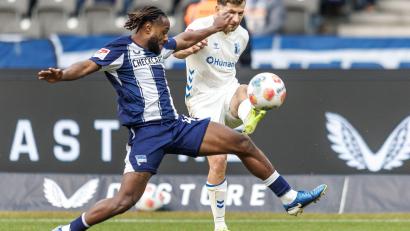 Bild: Andreas Gora/dpa
Zwischen den Toren spielte sich das Geschehen zumeist ab.