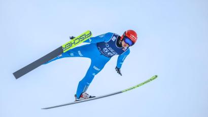 Bild: Geir Olsen/NTB/dpa
Julian Schmid hat beim Weltcup in Trondheim den dritten Platz belegt.