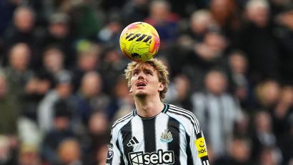 Bild: Owen Humphreys/PA Wire/dpa
Ist schnell in England angekommen: Nick Woltemade.