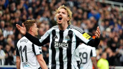 Bild: Mike Egerton/PA Wire/dpa
Nick Woltemade freut sich auf seine Rückkehr nach Deutschland. (Archivbild)