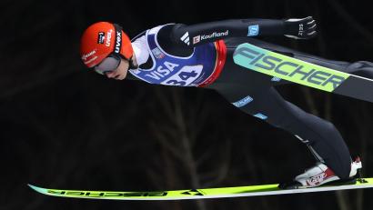 Bild: Grzegorz Momot/PAP/dpa
Karl Geiger sprang bislang hinterher.