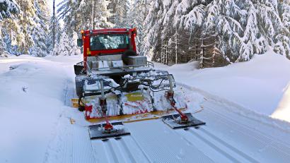 Archivbild: bsc
Obwohl es im Steinwald immer weniger Schnee gibt, hält der Gemeinderat Friedenfels an einer weiteren Rücklagenbildung durch die Zweckgemeinschaft Steinwaldloipe für einen möglichen neuen Loipenbully fest.