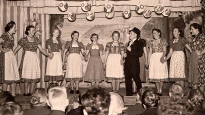 Bild: Archiv rha
Der Liederkranz Vilseck war bereits 1955 fester Teil des kulturellen Lebens in Vilseck.