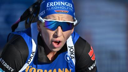 Bild: Martin Schutt/dpa
Franziska Preuß verpasst schon vier Einzelrennen in der noch jungen Saison. (Archivbild)