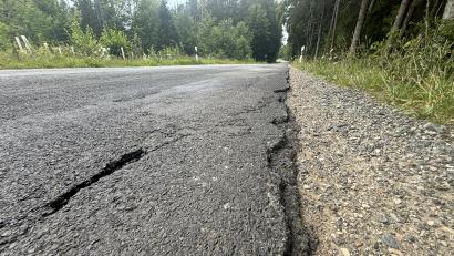 Bild: ge
Die Kreisstraße AS 3 soll zwar saniert werden – doch ein begleitender Radweg ab Schwenderöd wurde in der Birgländer Bürgerversammlung als aussichtslos eingestuft..