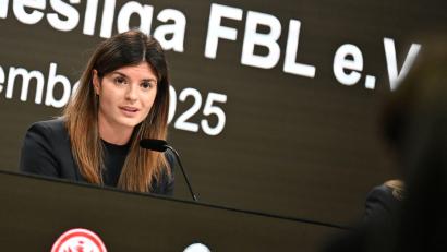 Bild: Michael Brandt/dpa
Präsidentin des neuen Ligaverbandes der Frauen: Frankfurts Katharina Kiel