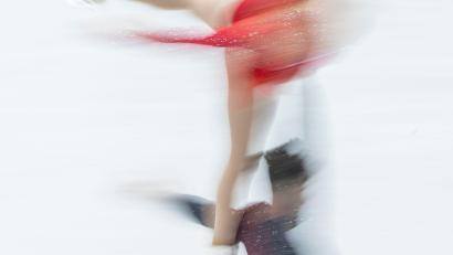 Bild: Peter Kneffel/dpa
Der britische Eislaufverband erlaubt bei nationalen Events im Eistanzen den Start gleichgeschlechtlicher Paare. (Symbolbild)