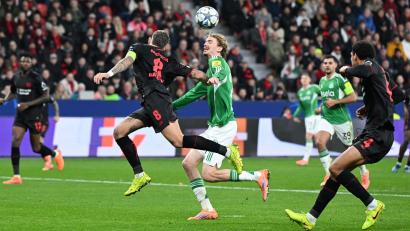 Bild: Federico Gambarini/dpa
Leverkusens Robert Andrich hatte maßgeblichen Anteil am 1:0-Eigentor.