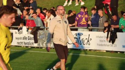 Archivbild: Dieter Jäschke
Mittendrin statt nur dabei: Christian Recht hat große Pläne mit der SpVgg Trabitz.