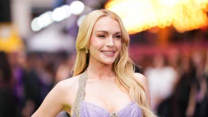 Archivbild: Scott A Garfitt/Invision/AP/dpa
Die US-Schauspielerin Lindsay Lohan verleiht Maggie von den Simpsons ihre Stimme.