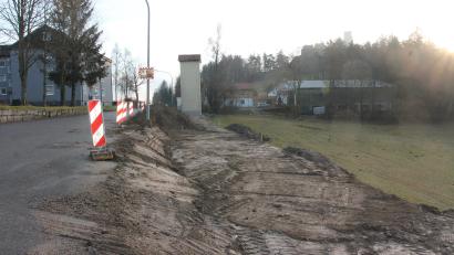 Bild: pi
Zu den Projekten 2026 zählen auch Parkplätze entlang der Rumpelbachstraße.