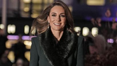 Bild: Jordan Pettitt/PA Wire/dpa
Kate besuchte am Wochenende einen Gedenkort für Menschen, die an Krebs gestorben sind. (Archivfoto)