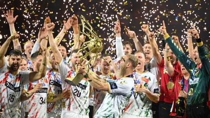 Bild: Marius Becker/dpa
Der SC Magdeburg ist Titelverteidiger in der Champions League. (Archivbild)