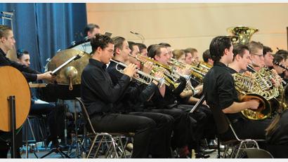 Archivbild: Jürgen Schleicher
Das Bayerische Landesjugendorchester beim Neujahrskonzert in Sulzbach-Rosenberg im Januar 2025.