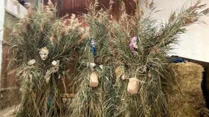 Bild: Tobias Thoma 
In Pleußen sind jedes Jahr drei Spechten unterwegs. Dahinter stecken Tobias Thoma, Martin Schaumberger und Simon Schaumberger.