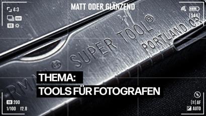 Bild: Alexander Unger
In der Folge im Podcast "Matt oder glänzend" geht es um Tools für Fotografen.