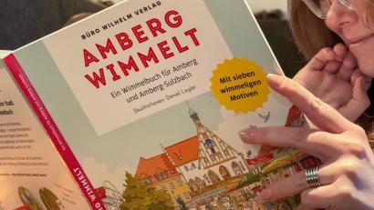 Bild: Wolfgang Steinbacher
Im neuen Amberger Wimmelbuch gibt es viel zu entdecken.