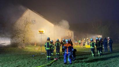 Bild: FFW Schmidmühlen
Der Küchenbrand verqualmte das ganze Haus.
