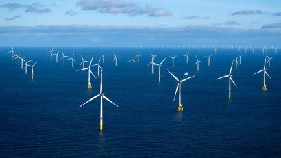 Bild: Sina Schuldt/dpa
Ein Offshore-Windpark (Illustration)