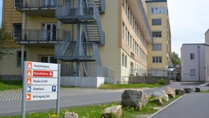 Archivbild: as
Der Umbau des Krankenhauses Tirschenreuth rückt näher. Förderanträge wurden eingereicht.