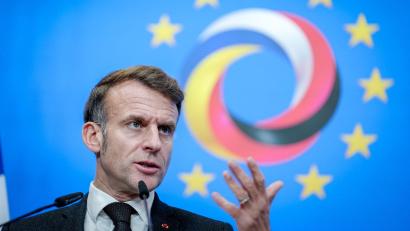 Bild: Kay Nietfeld/dpa
Für Macron ist der Zeitpunkt für eine Zustimmung zum Mercosur-Abkommen noch nicht gekommen. (Archivbild)