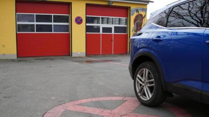 Bild: jma
Beim Ausrücken der Floriansjünger würde es hier zu einer schwierigen Situation kommen.