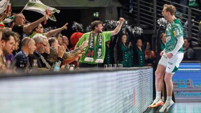 Bild: Andreas Gora/dpa
Die Füchse Berlin stehen im Final-4-Turnier um den DHB-Pokal.