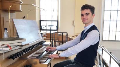 Bild: sei
Paul Leistner möchte nach seinem Abitur Kirchenmusik studieren.