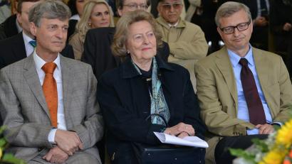 Archivbild: Petra Hartl
Henny Brenner und ihre Söhne Leonhard Brenner (links) und Prof. Dr. Michael
Brenner.